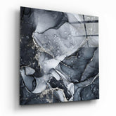 Abstract Glass Wall Art.